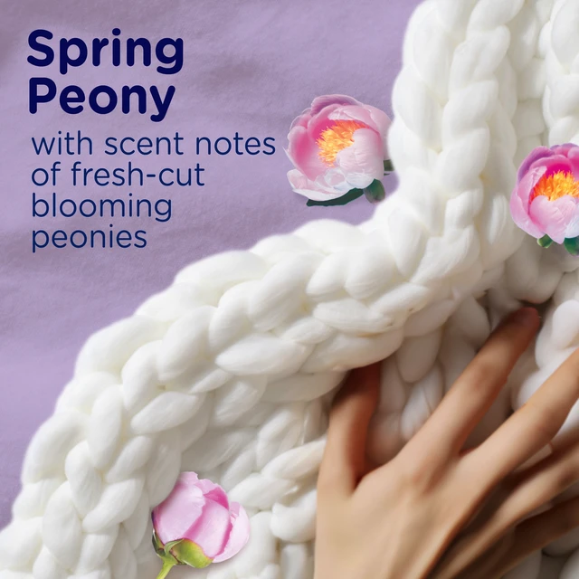 Alt view image 4 of 6 - Downy Blends Soft & Fresh In-Wash Laundry Scent Booster Beads, Spring Peony, 13oz
