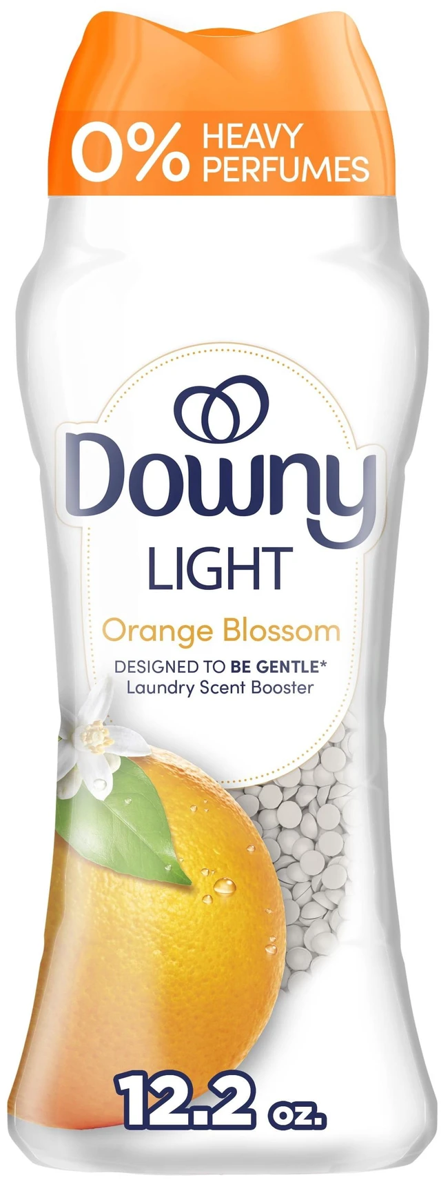 Main image of Downy Light In-Wash Scent Booster Laundry Beads, Orange Blossom, No Heavy Perfumes, 12.2 oz