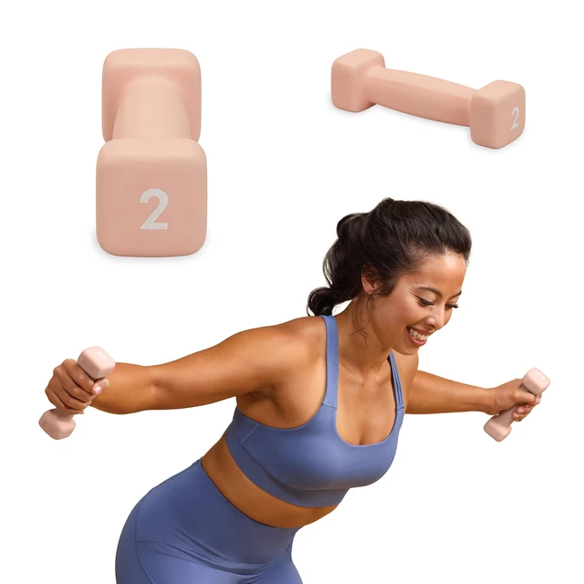 Alt view image 4 of 6 - Popsugar Neoprene 2lb Dumbbell Single