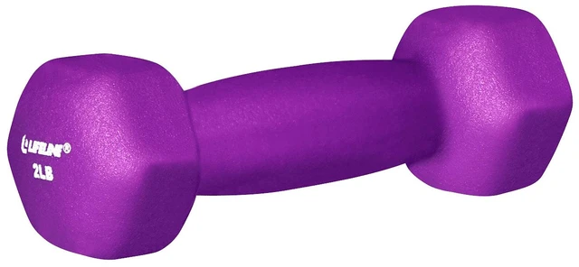 Main image of Lifeline Fitness 2lb Hex Neoprene Dumbbell with Non-Slip Grip