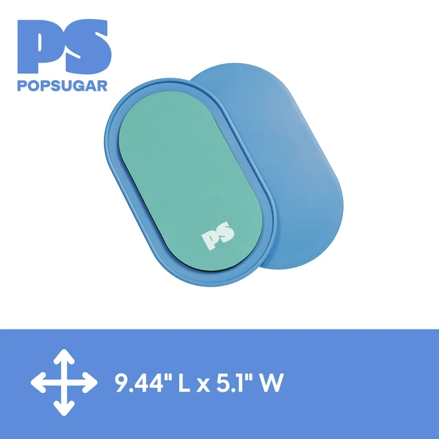 Alt view image 2 of 6 - Dual-Sided Sliding Core Exercise Discs POPSUGAR for Carpet and Hardwood Floors