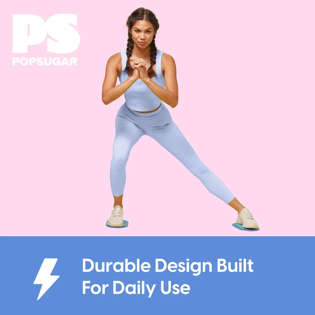 Alt view image 4 of 6 - Dual-Sided Sliding Core Exercise Discs POPSUGAR for Carpet and Hardwood Floors
