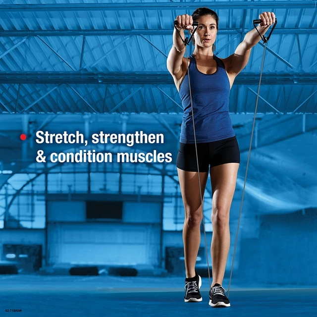 Alt view image 5 of 5 - SPRI Heavy Resistance Tube Exercise Band