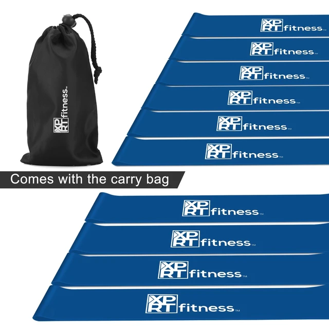 Alt view image 3 of 7 - XPRT Fitness Resistance Loop Bands, 10-Pack, Heavy Resistance