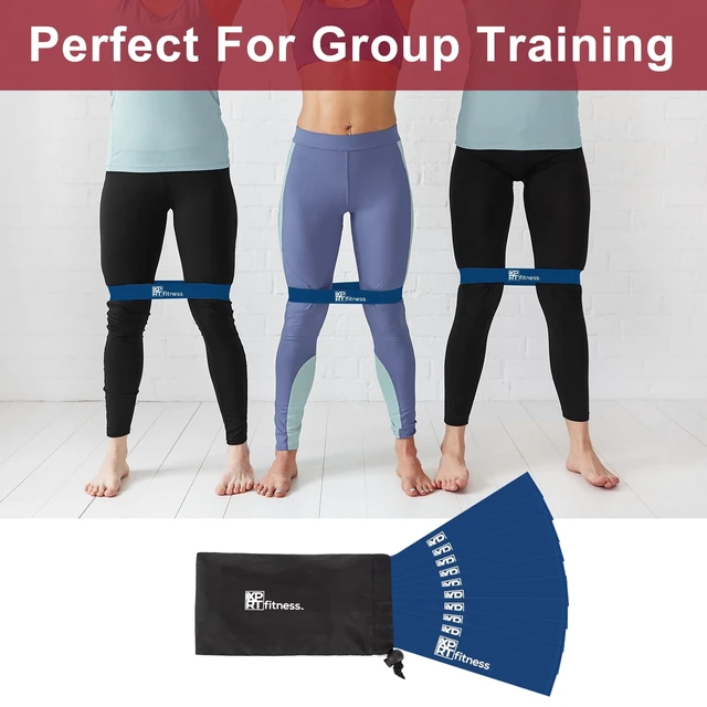Alt view image 4 of 7 - XPRT Fitness Resistance Loop Bands, 10-Pack, Heavy Resistance