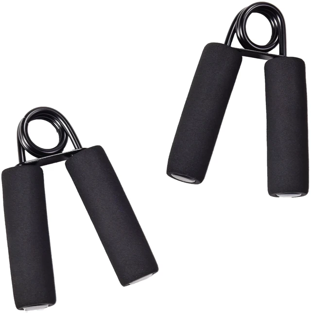 Main image of Athletic Works Hand Grips, Steel Construction, Universal Size, 2-Pack, Black