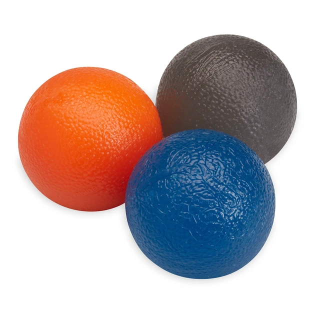 Alt view image 4 of 6 - Athletic Works Hand Recovery Kit, 3 Pack, 2" Diameter Massage Balls for Grip Strength