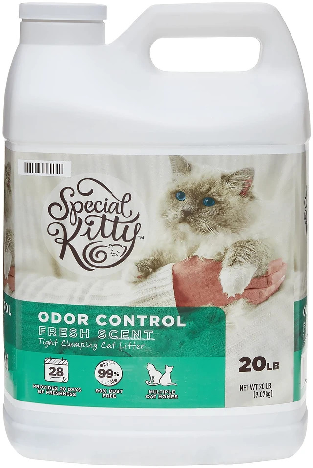 Main image of Special Kitty Tight Clumping Clay Cat Litter, Fresh Scent, 20 lb Jug, 1 Count