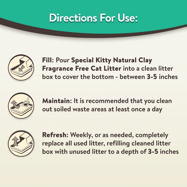 Alt view image 2 of 7 - Special Kitty Tight Clumping Clay Cat Litter, Fresh Scent, 20 lb Jug, 1 Count