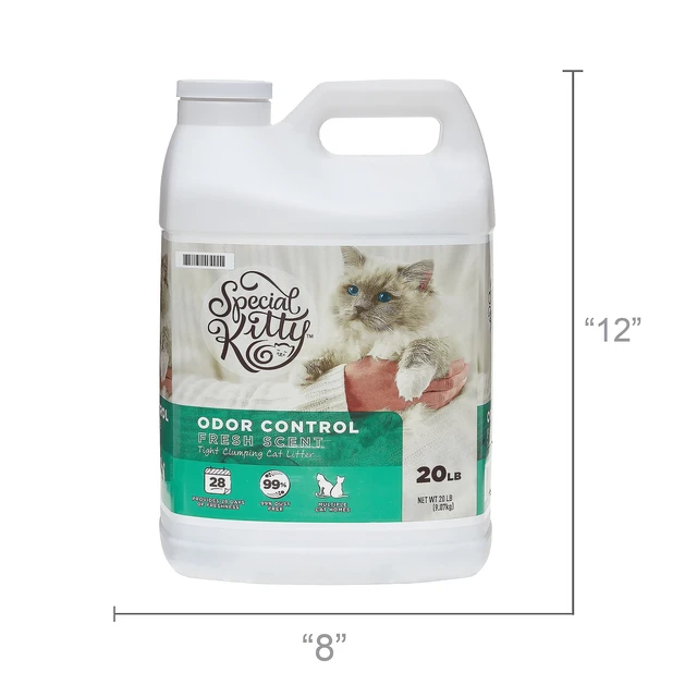 Alt view image 3 of 7 - Special Kitty Tight Clumping Clay Cat Litter, Fresh Scent, 20 lb Jug, 1 Count