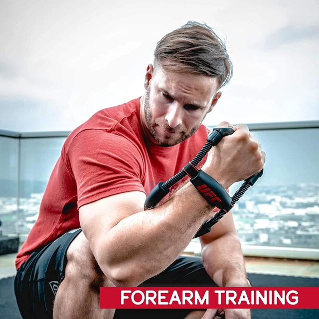 Alt view image 7 of 7 - UFC Power Wrist Strengthener Adjustable Forearm & Wrist Training Equipment