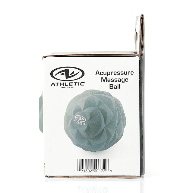 Alt view image 6 of 6 - Athletic Works Acupressure Massage Ball 3in PU Material On-the-Go Muscle Relief
