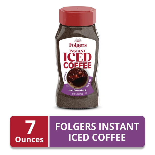 Alt view image 4 of 6 - Folgers Instant Iced Coffee 7oz Jar