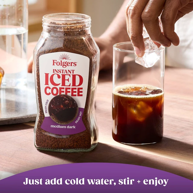 Alt view image 3 of 6 - Folgers Instant Iced Coffee 7oz Jar