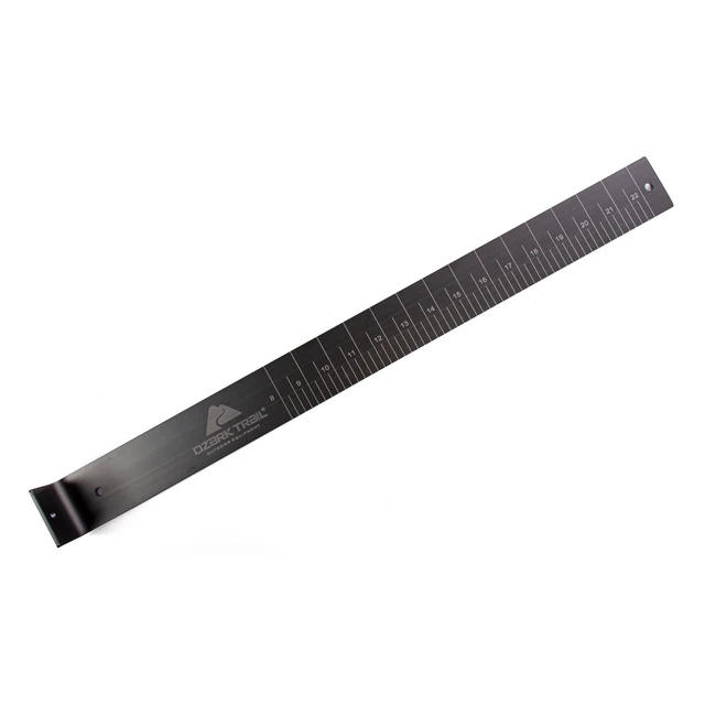Alt view image 5 of 6 - Ozark Trail 22in Aluminum Fish Measuring Board, Boat Mount Fishing Ruler, Corrosion Resistant Finish for Freshwater and Saltwater Use
