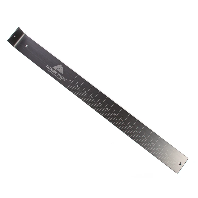 Alt view image 6 of 6 - Ozark Trail 22in Aluminum Fish Measuring Board, Boat Mount Fishing Ruler, Corrosion Resistant Finish for Freshwater and Saltwater Use