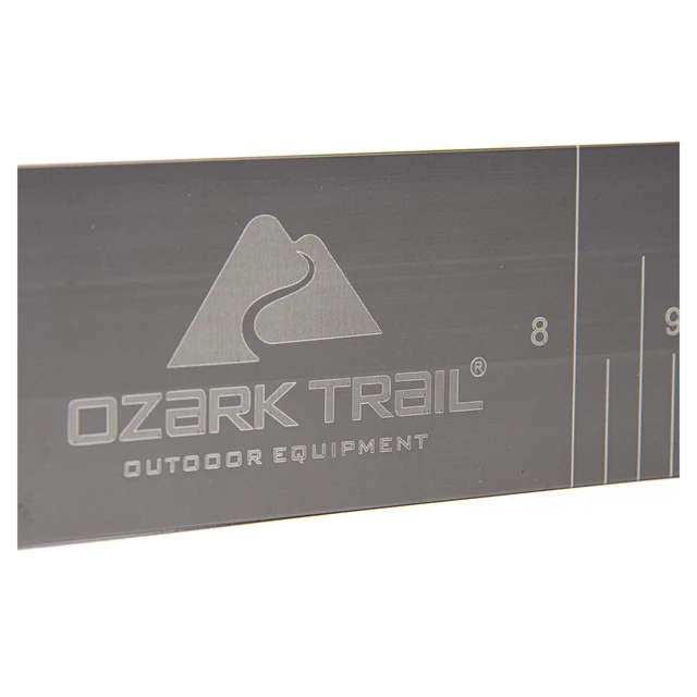 Alt view image 4 of 6 - Ozark Trail 22in Aluminum Fish Measuring Board, Boat Mount Fishing Ruler, Corrosion Resistant Finish for Freshwater and Saltwater Use