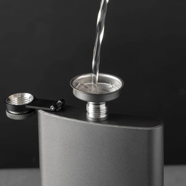 Alt view image 2 of 5 - Better Homes & Gardens Flask Set with Shot Glasses and Funnel