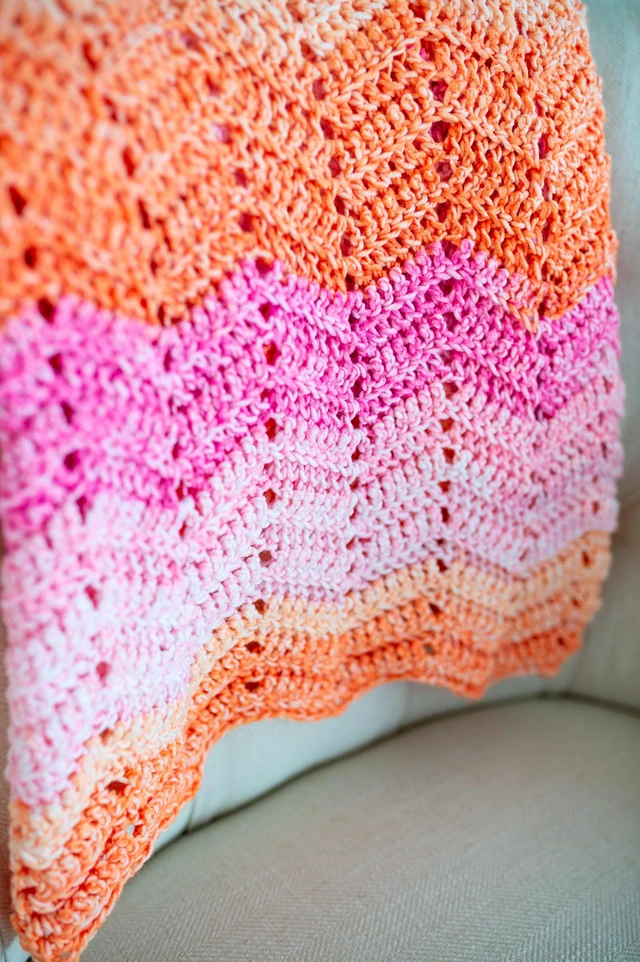 Alt view image 6 of 6 - Lion Brand Mandala Ombre Harmony Ombre Cake Medium Acrylic Multicolor Yarn