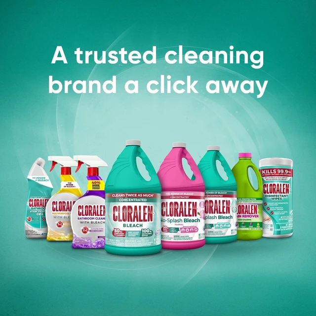 Alt view image 3 of 6 - Cloralen Liquid Laundry Stain Remover Detergent, 60.8fl oz