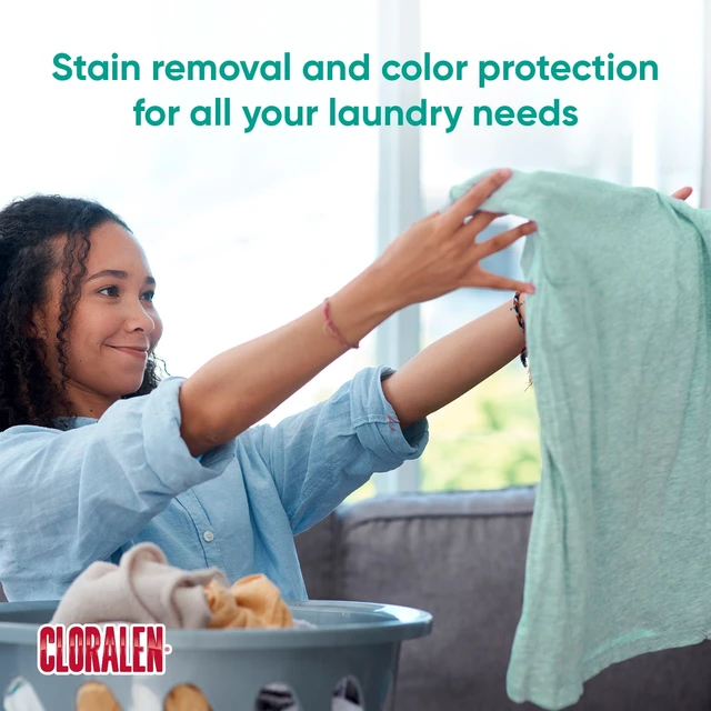Alt view image 6 of 6 - Cloralen Liquid Laundry Stain Remover Detergent, 60.8fl oz