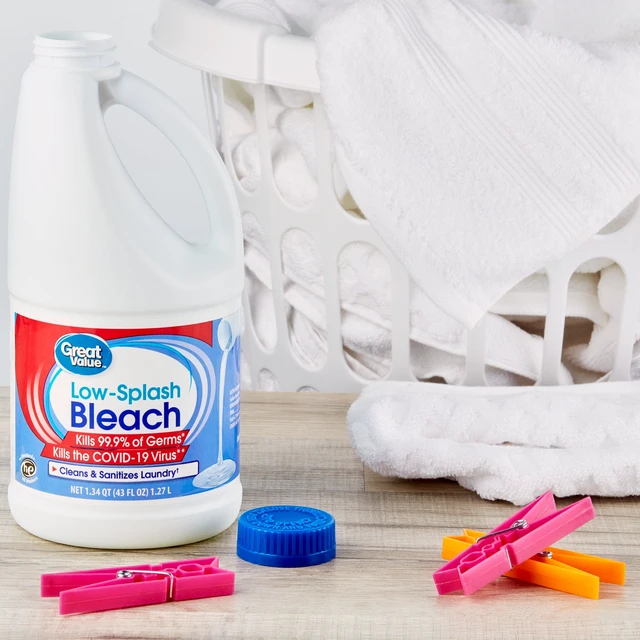 Alt view image 6 of 6 - Great Value Low Splash Bleach, 43fl oz