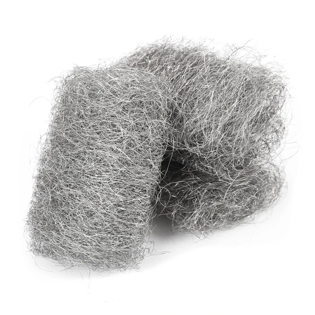 Alt view image 6 of 6 - Hyper Tough #3 Coarse Steel Wool Pads, 12 Pack
