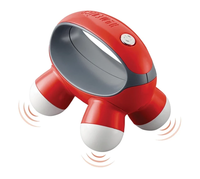 Alt view image 5 of 6 - Homedics Quatro Mini Hand-Held Massager with Vibration Massage, 4 Massage Nodes