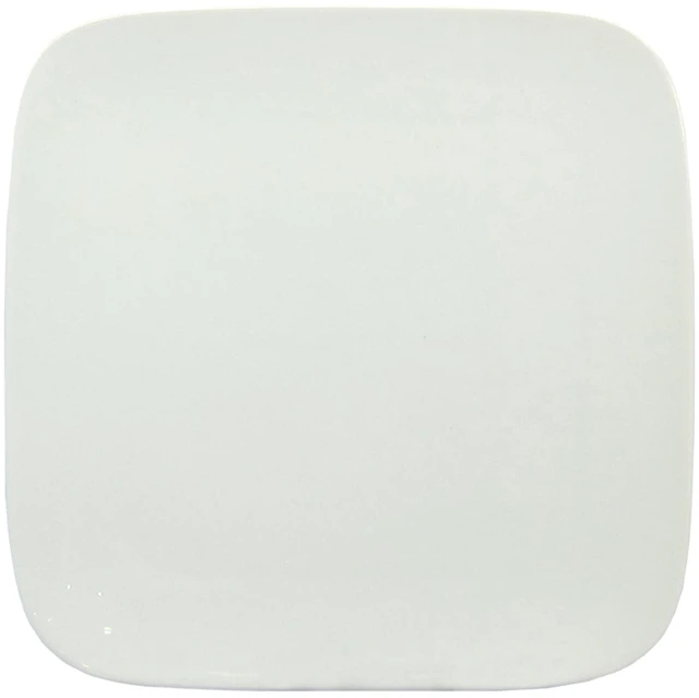 Main image of Better Homes & Gardens Soft Square Porcelain Salad Plates, White, Set of 12