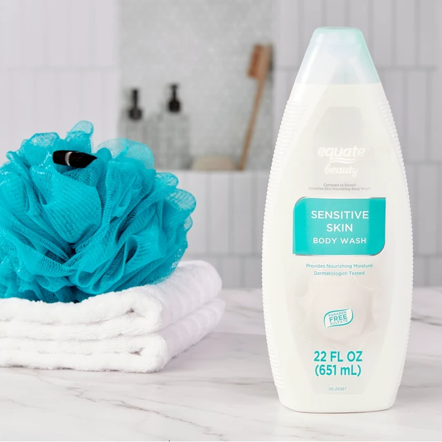 Alt view image 3 of 7 - Equate Sensitive Skin Body Wash, 22 Fl Oz, 2 Pack