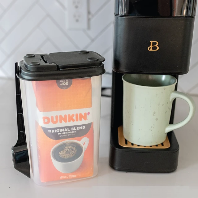 Alt view image 5 of 6 - Buddeez 1.6-Quart Plastic Coffee Containers with Attached Scoops, Set of 2