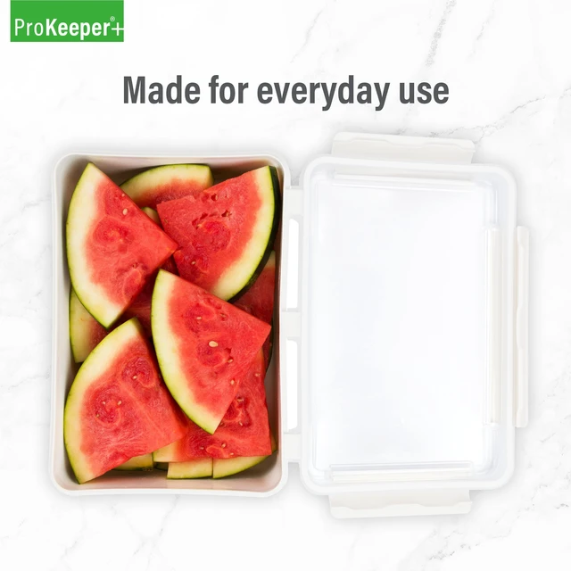 Alt view image 2 of 6 - Prokeeper+ 12 Cup Plastic Food Storage Container for Hot and Cold Meals