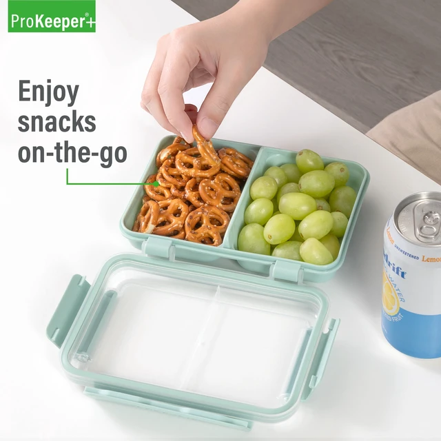 Alt view image 6 of 6 - ProKeeper+ Small Split to Go Plastic Food Container