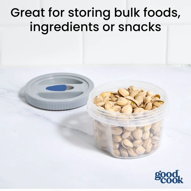 Alt view image 3 of 7 - GoodCook Twister 6-Piece 16oz Food Storage Container Set with BPA-Free Vented Lids
