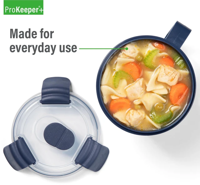 Alt view image 5 of 6 - Prokeeper+ Plastic Soup Mug for Workday Meals and Travel