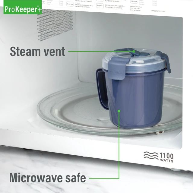Alt view image 2 of 6 - Prokeeper+ Plastic Soup Mug for Workday Meals and Travel
