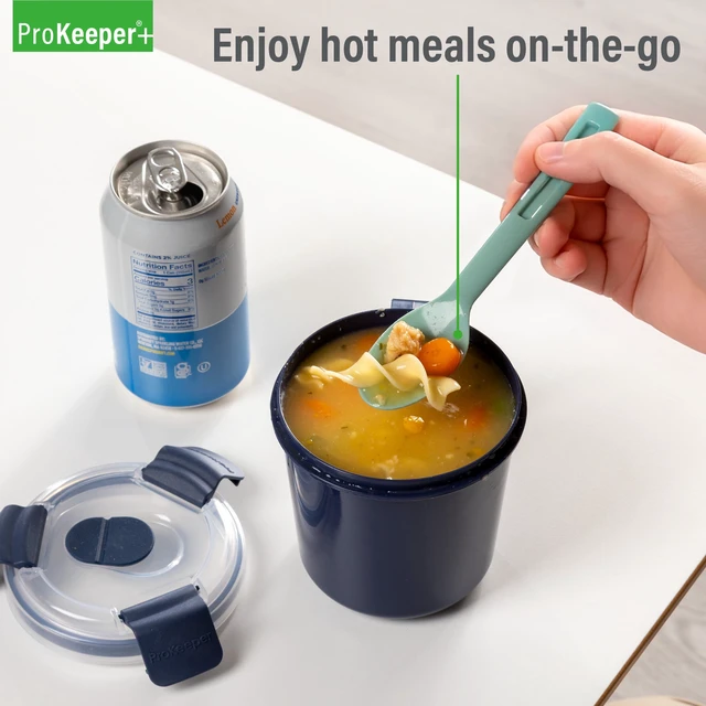 Alt view image 3 of 6 - Prokeeper+ Plastic Soup Mug for Workday Meals and Travel