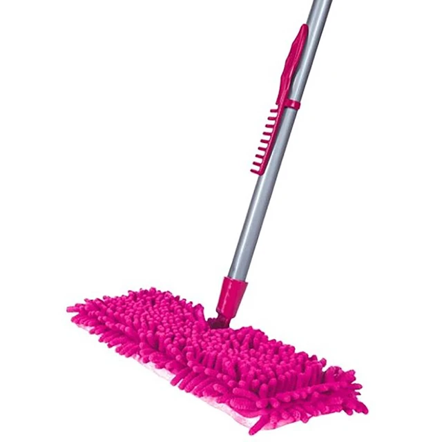 Alt view image 2 of 5 - Reynera Microfiber Dust Mop, Magenta, 1 Pack