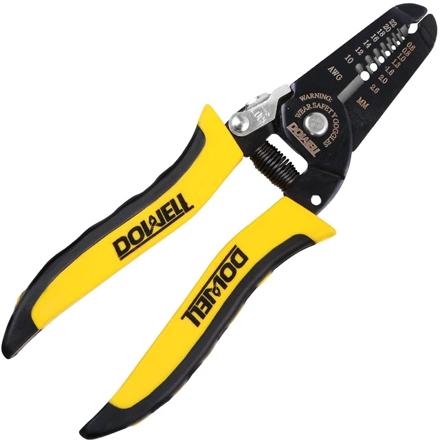 Main image of DOWELL Wire Stripper and Cutter, 10-22 AWG