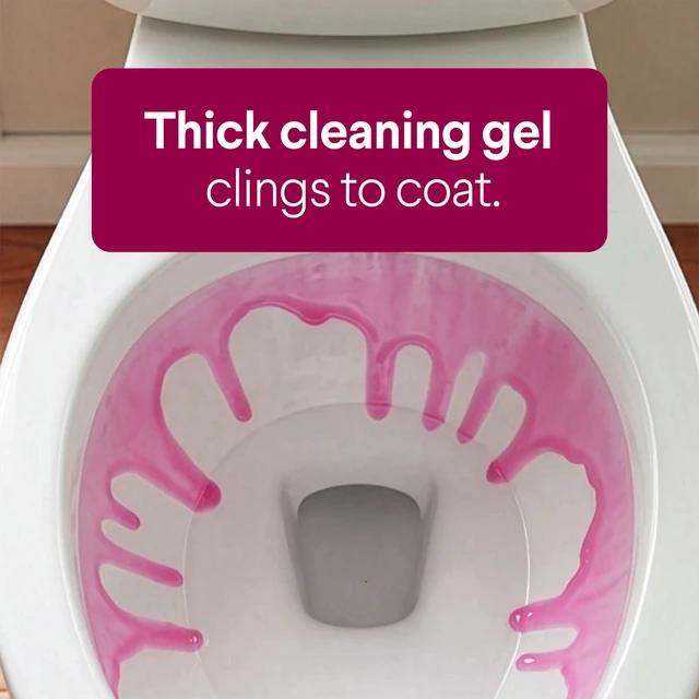 Alt view image 4 of 5 - Clorox Scentiva Bathroom Toilet Cleaning Gel, Cherry Blossom & Peach, 24fl oz