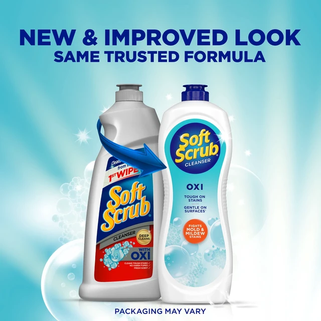 Alt view image 4 of 6 - Soft Scrub Oxi Multi-Surface Cleaner, Stain Fighting Oxi Power for Deep Cleaning, 24oz