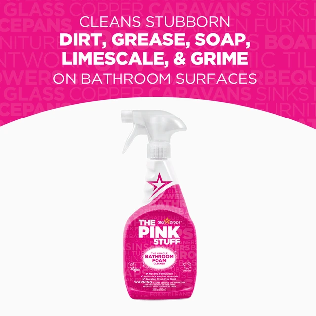 Alt view image 6 of 7 - The Pink Stuff Miracle Bathroom Foam Cleaner, 24 fl oz