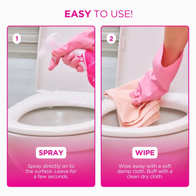 Alt view image 5 of 7 - The Pink Stuff Miracle Bathroom Foam Cleaner, 24 fl oz