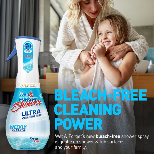 Alt view image 2 of 5 - Wet & Forget Shower Ultra Cleaning Mist, Fresh Scent, 16.9 fl oz