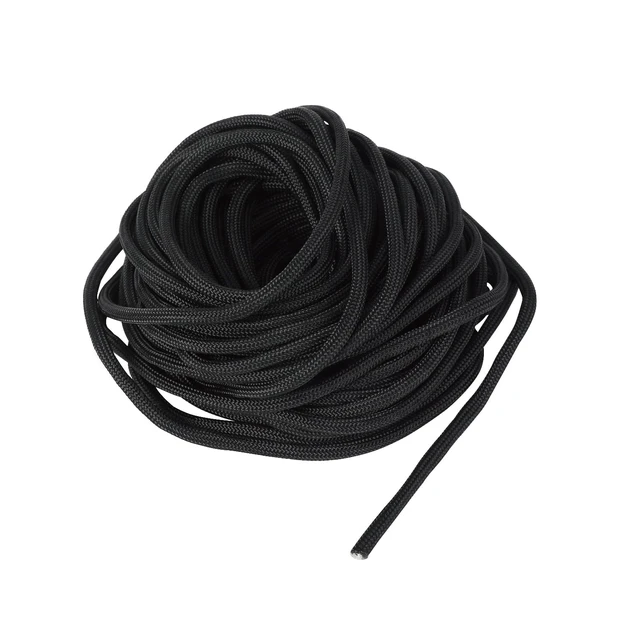 Alt view image 6 of 6 - Ozark Trail 1100 lb Polyester Paracord Rope, 50', Black