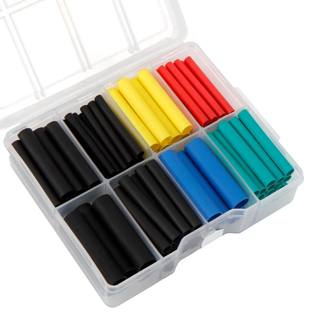 Alt view image 3 of 6 - Ozark Trail 100-Piece 3:1 Adhesive-Lined Dual-Wall Marine Heat Shrink Tubing Kit