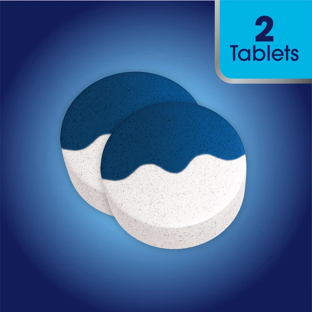 Alt view image 4 of 6 - Great Value Advanced Cleaning Toilet Tablets Blue & Bleach 2 Count
