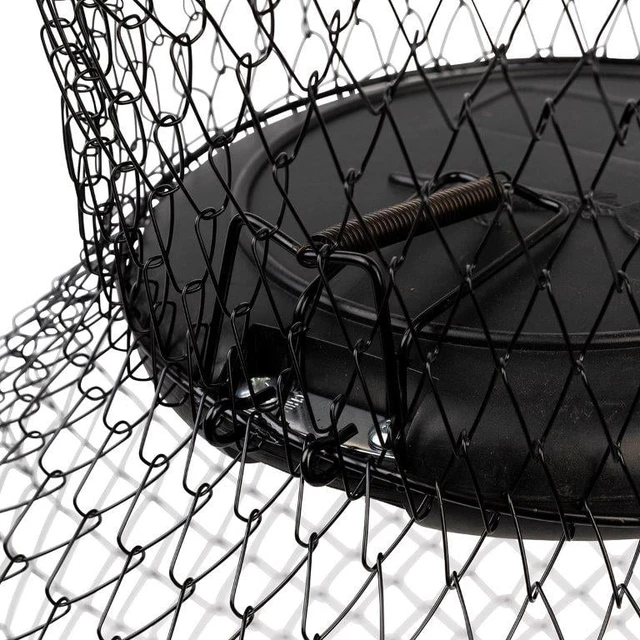 Alt view image 4 of 6 - Ozark Trail 15 in x 21 in Collapsible Floating Wire Fishing Basket with Trap Doors and Handle