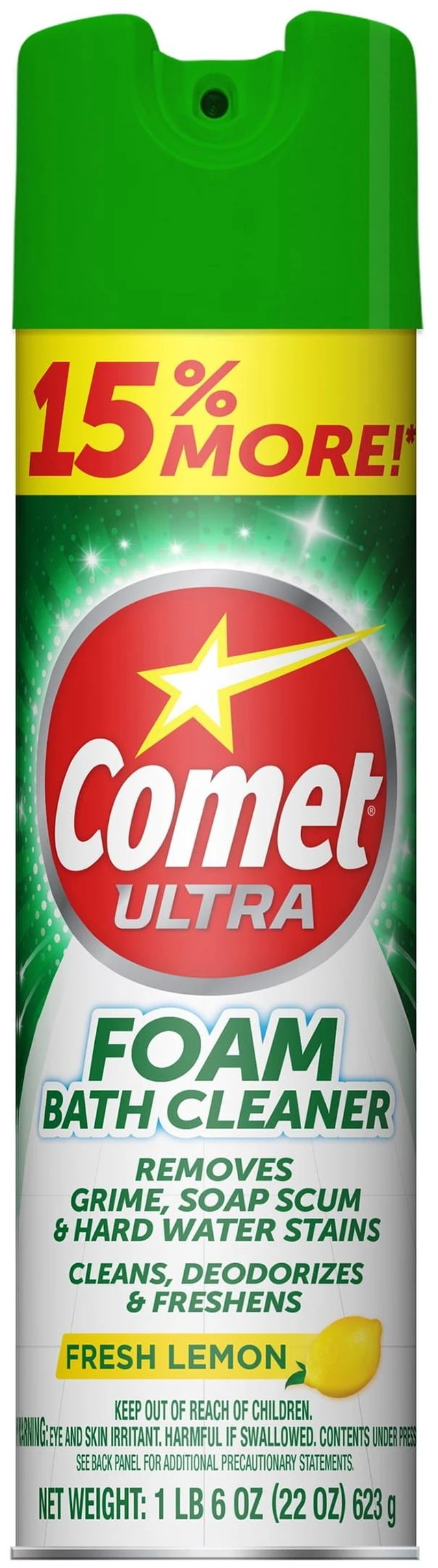 Main image of Comet Foam Bathroom Cleaner, 22oz, Lemon Fresh Scent