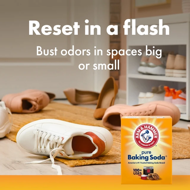 Alt view image 6 of 6 - ARM & HAMMER Baking Soda for Cooking, Cleaning, Laundry, Deodorizing, & More, 4lb Box
